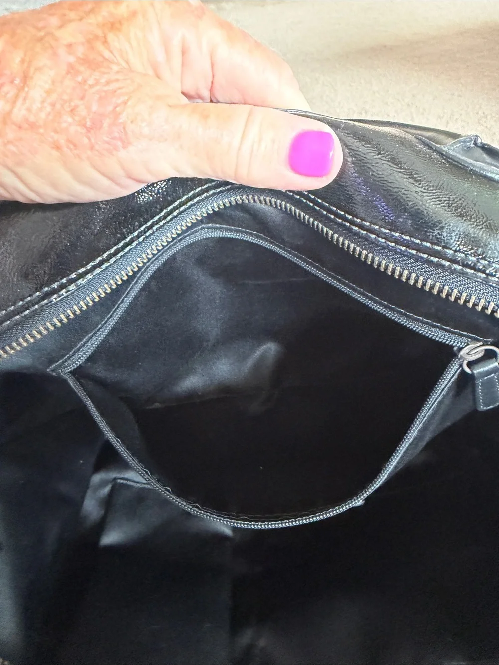 Coach shoulder tote